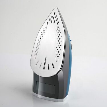 Парова праска BLACK+DECKER BXIR2200E, 2200 Вт, пластик, резервуар 370 мл, синя