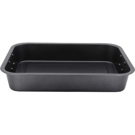 Форма для запікання та грилю Krüger Karl CARBON 36 см з антипригарним покриттям, 36x29x6,5 см