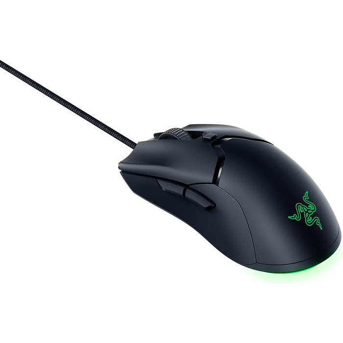 Ігрова миша Razer Viper Mini — ультралегка дротова миша (61г), оптичний сенсор 8500 DPI, RGB-підсвітка Chroma, чорна