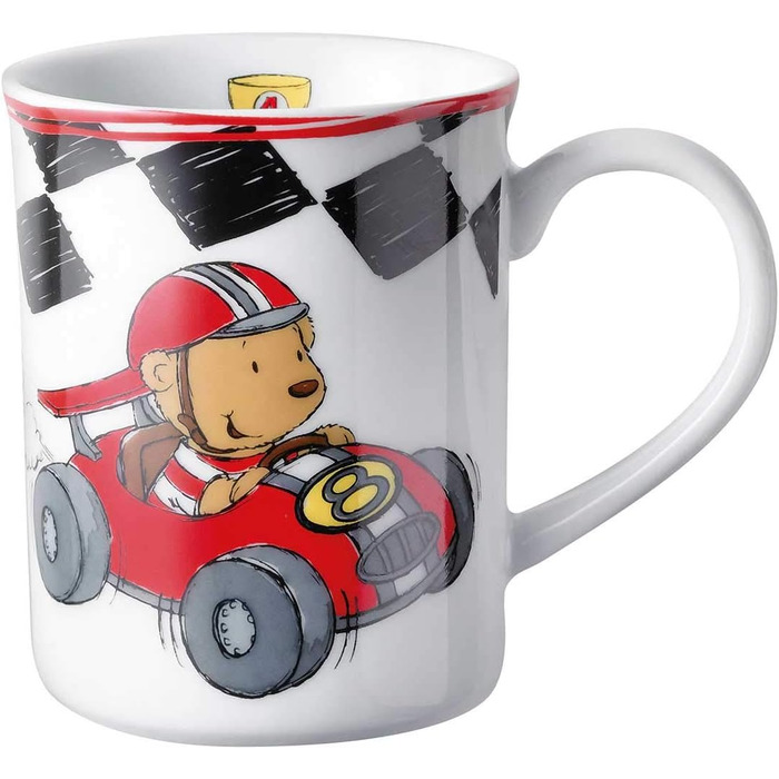Дитячий посуд Puresigns Set 7-teilig: керамічний посуд та нержавіюча сталь для маленьких героїв - дитячий, миється в посудомийній машині. 7-piece set