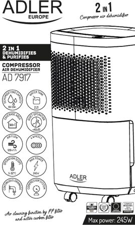 Компресорний осушувач повітря Adler AD 7917