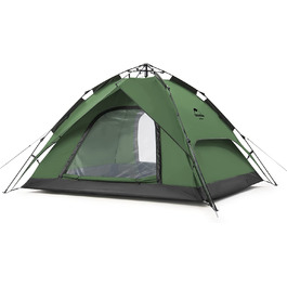 Намет Naturehike Pop Up автоматичний, для кемпінгу, 3-4 особи, двошаровий купольний сімейний намет з сумкою для перенесення