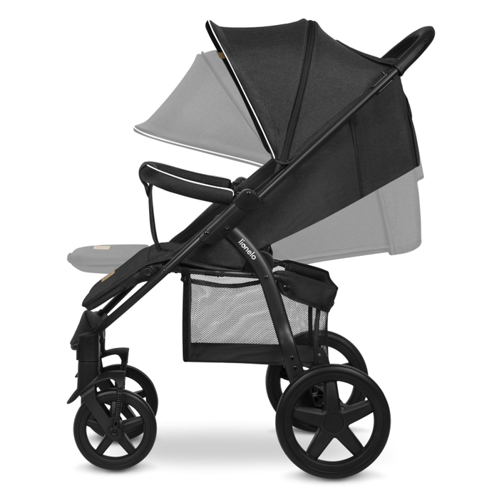 Дитячий прогулянковий візок Lionelo LO-ANNET PLUS BLACK CARBON