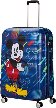 Валіза American Tourister Wavebreaker Disney Spinner 77 см 96 л Міккі Маус мультиколор