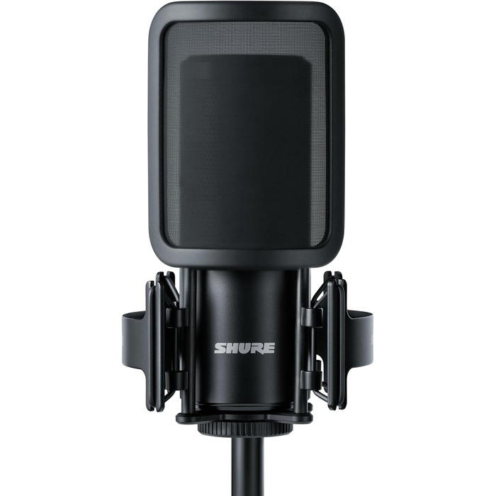 Студійний конденсаторний мікрофон Shure SM4 XLR для вокалу та інструментів, міцний металевий корпус, оптимізований для домашньої студії, готовий до мікшування аудіо