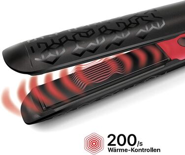 Випрямляч для волосся Swiss’X Pulsecare 101.20/I з іонізацією, електронним регулюванням температури та швидким нагрівом. Швейцарія