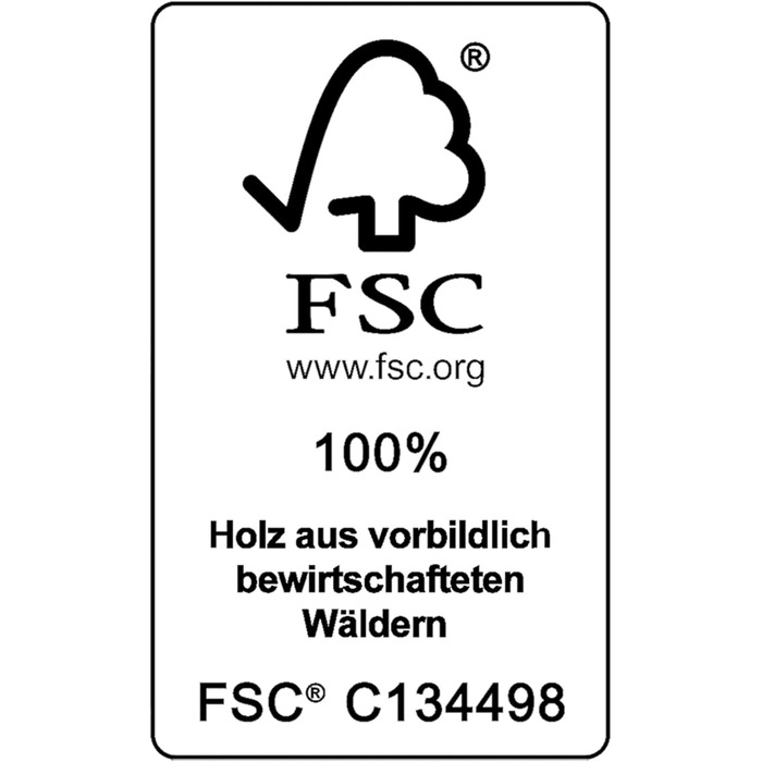 Садовий стілець Casaria® (2 шт) складний з дерева (Евкаліпт FSC®) для саду, балкону, тераси. Регульована спинка (5 положень) 55x70 см, коричневий