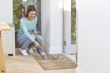 Автомобільний пилосос Black+Decker Dustbuster Flexi PD1200AV 12V, безмішковий, з гнучким шлангом, насадками та адаптером для прикурювача