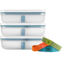 Набір вакуумних ланчбоксів ZWILLING Fresh & Save L, 3 шт, пластик, La Mer