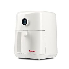 Аерофритюрниця Girmi FG86 Ecofrit Easy на 5 літрів, 1400 Вт, 6 програм, дисплей з поворотним регулятором, таймер, книга рецептів