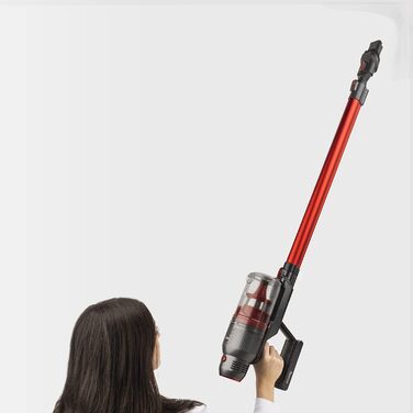 Вертикальний та ручний пилосос H.Koenig UPX22, червоний, 121x25x23 см