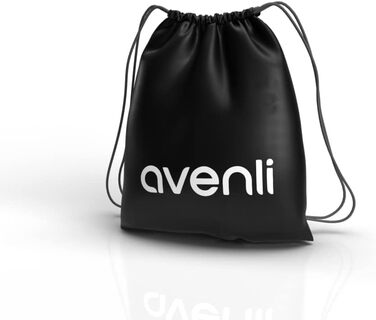 AVENLI Premium самонадувний надувний матрац 196x97x47 см з вбудованим насосом, для 1 особи, портативний, флокована поверхня, гостьове та кемпінгове ліжко