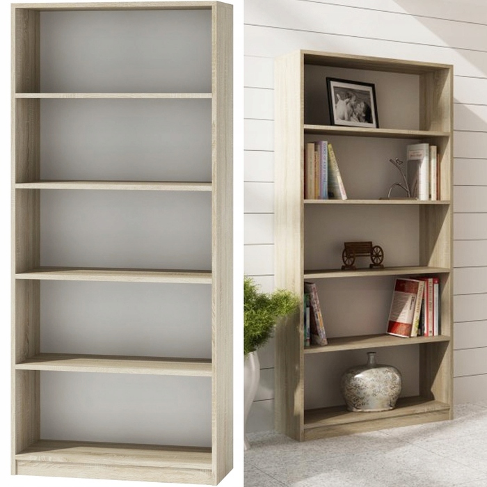 Стелаж TopEshop 80 x 182 x 30 см, дуб сонома