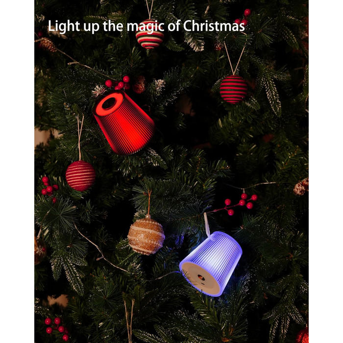 LED настільна лампа LuminexDesigns бездротова з акумулятором 5200mAh, диммер, IP54, для спальні, офісу, саду, білого кольору, 1 шт. (Сучасний, компактний)