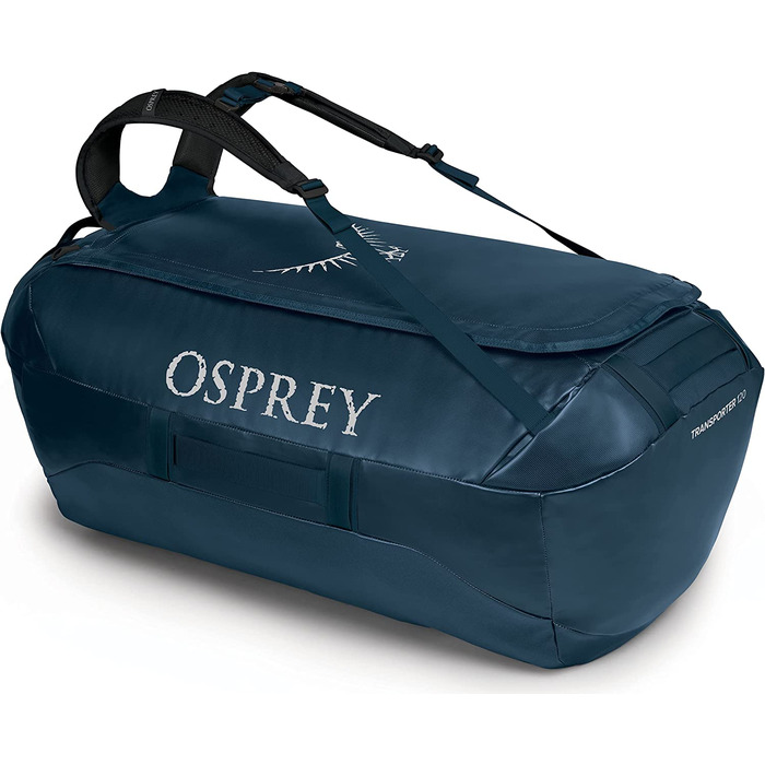 Сумка-баул Osprey Transporter 120 л, універсальна, синя Venturi