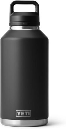 Термос YETI Rambler з кришкою Chug, чорний, 1,9 л