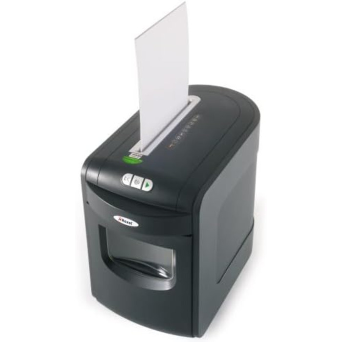 Шредер Rexel REM820 для документів, мікроріз, ручний привід, 21 л, чорний