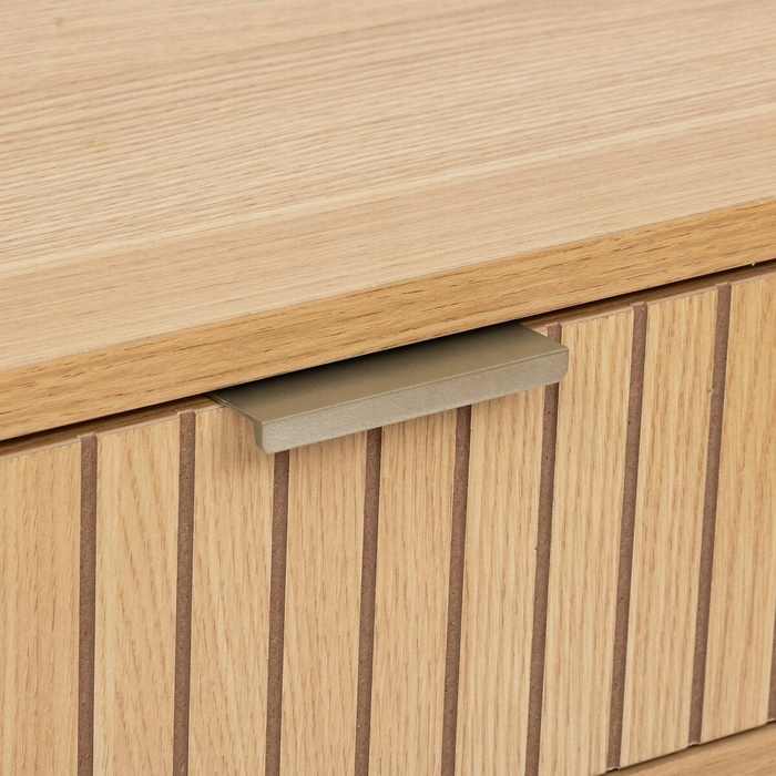 Консольний стіл 5five Simply Smart, відтінки бежевого, напівматовий, 80,5 x 90 x 35 см