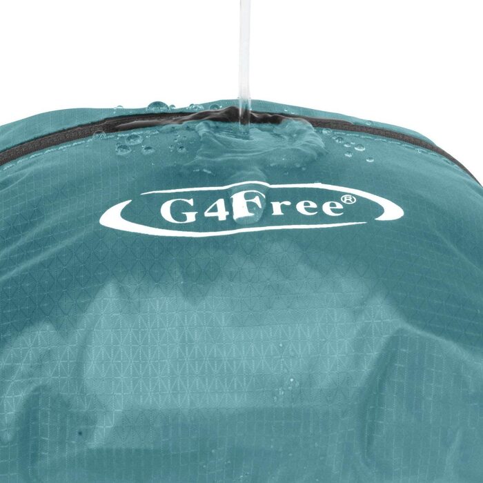 Рюкзак G4Free 20/40 л, водонепроникний, ультралегкий, складаний для трекінгу, туризму, кемпінгу, подорожей, бірюзовий, для жінок і чоловіків
