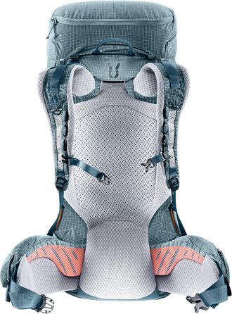 Жіночий ультралегкий трекінговий рюкзак Deuter Aircontact Ultra 45+5 л Dusk-Atlantic