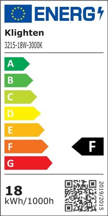 Світильник Klighten настінний LED 56 см, 18 Вт, 1250 Лм, сучасний, чорний, для спальні, вітальні, коридору, сходів, тепле світло 3000K, 110-240В