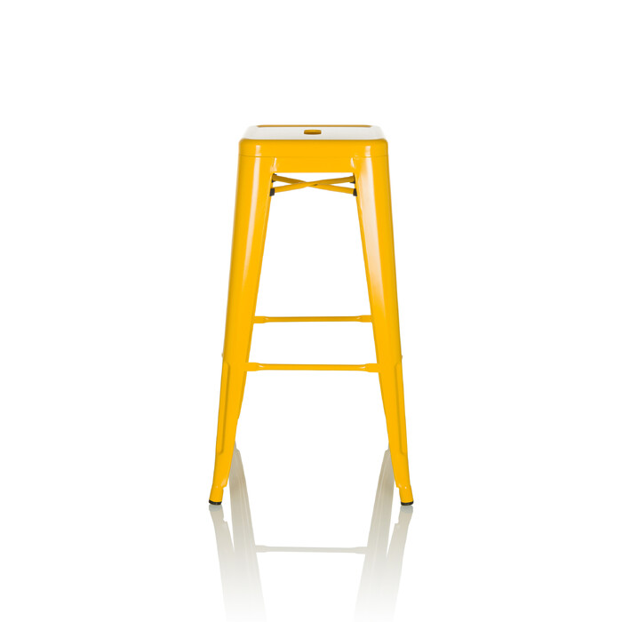 Барний стілець VANTAGGIO HIGH, металік жовтий, OFFICE