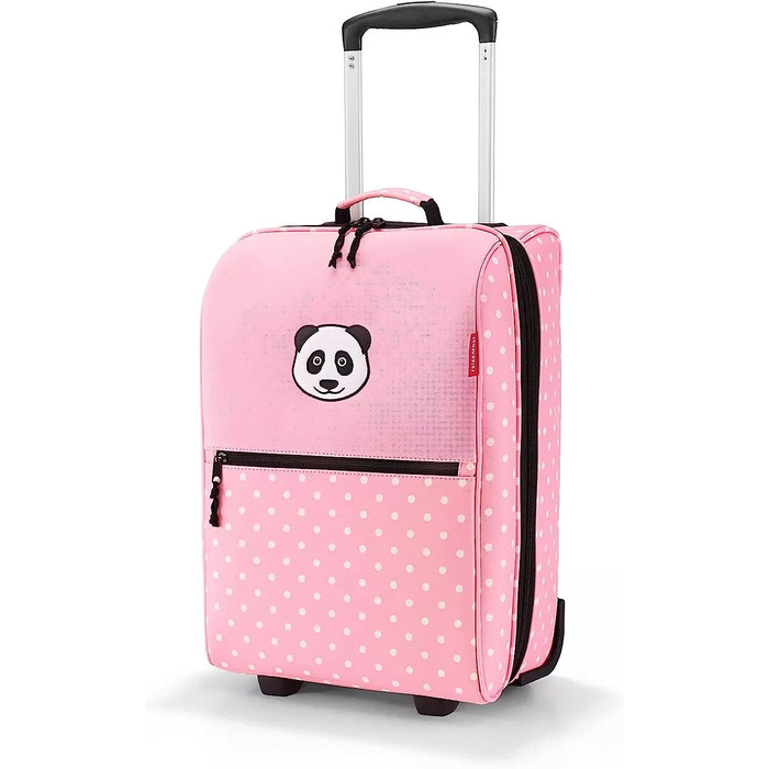 Дитячий валізка на колесах Reisenthel XS Panda Dots Pink, рожевий