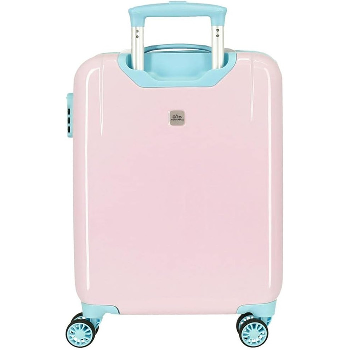 Валіза ручної поклажі Hello Kitty Wink, синій, 50x39x20 см, жорсткий пластик, 34 л, 1,8 кг, 4 колеса, кодовий замок