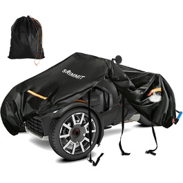 Водонепроникний чохол для Can-Am Ryker 600/900/Sport/Rally, міцний 420D, повна захисна накидка з водостійкими швами, аксесуар для мотоцикла, розмір 264x167x114 см