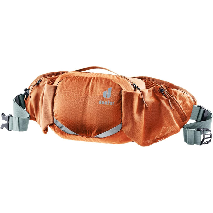 Велосипедна поясна сумка Deuter Pulse 3, 3 л, каштаново-бірюзова