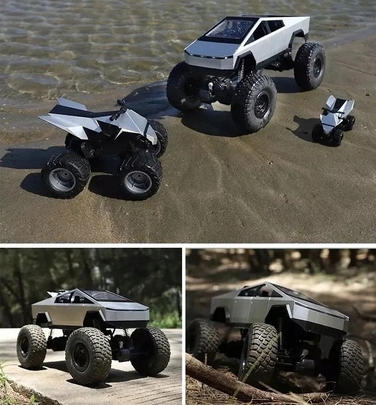 Величезний радіокерований всюдихід RC Cyber Truck 4X4, 50 см