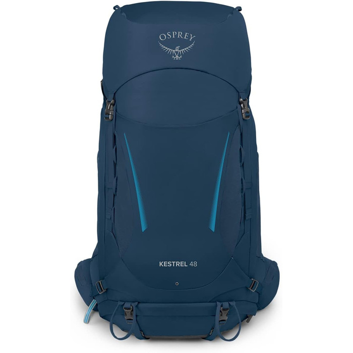 Туристичний рюкзак Osprey Kestrel 48 л, синій, розмір L-XL