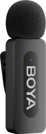 Бездротовий петличний мікрофон BOYA BY-V10 Type-C Black