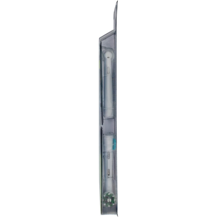 Смінні насадки для електричної зубної щітки Oral-B CrossAction, білі, 10 шт (8+2)