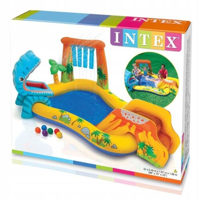 Надувний прямокутний басейн Intex 249 x 191 см