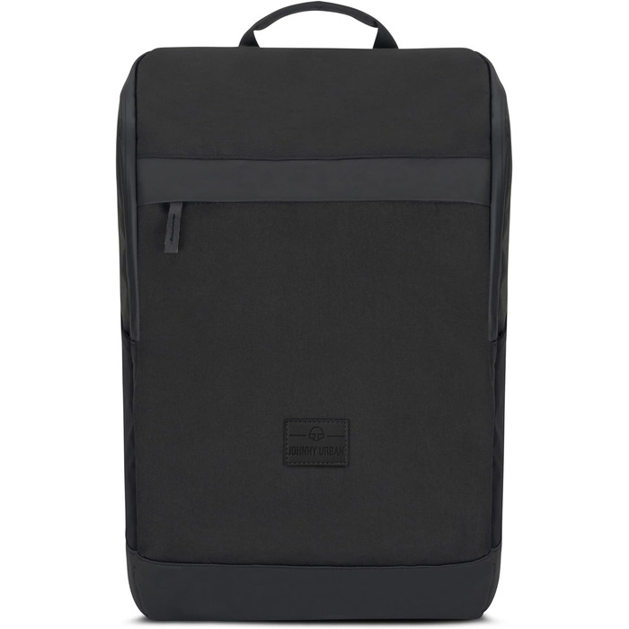 Рюкзак Johnny Urban Jasper для ноутбука 16'' для жінок і чоловіків, бізнес-рюкзак із водовідштовхувальної тканини з переробленого PET, чорний