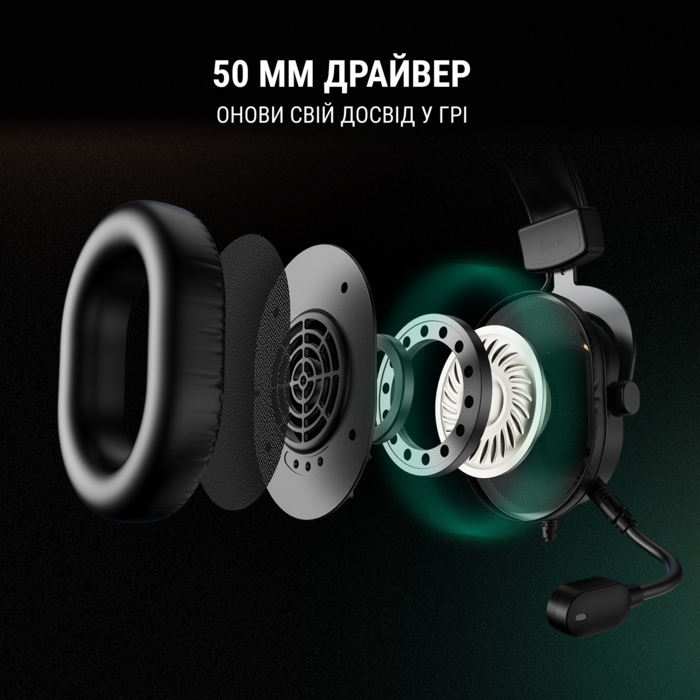 Гарнітура Fifine RGB H6