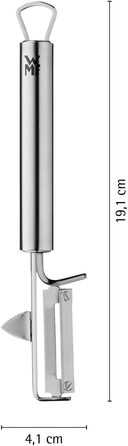 Овочечистка WMF Profi Plus з рухомим лезом, нержавіюча сталь Cromargan, 19 см