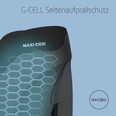 Дитяче автокрісло Maxi-Cosi Titan S Comfort i-Size, дихаючі матеріали, регульоване, 15 місяців–12 років (76–150 см), ISOFIX, 5 позицій сидіння, 13 рівнів підголівника, чорний