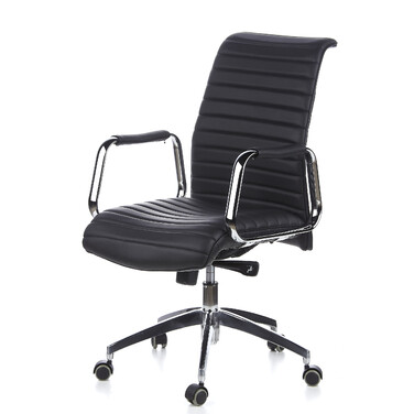 Крісло офісне ASPERA 10 Nappa Leather Black hjh OFFICE