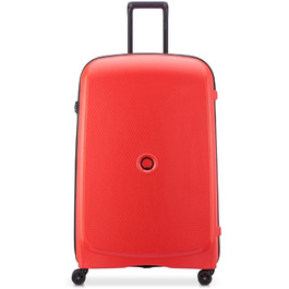 Валіза DELSEY PARIS Belmont Plus XL, жорстка, розсувна, 132 л, 82x52x37 см, червона