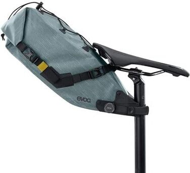 Велосипедна сідельна сумка EVOC SEAT PACK BOA WP 16 л, водонепроникна, сталева, з компресійними ременями та багатофункціональними кріпленнями