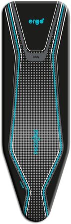 Чохол та підкладка для прасувальної дошки Minky Homecare Ergo Prozone 121,9x38,1 см, чорний і синій