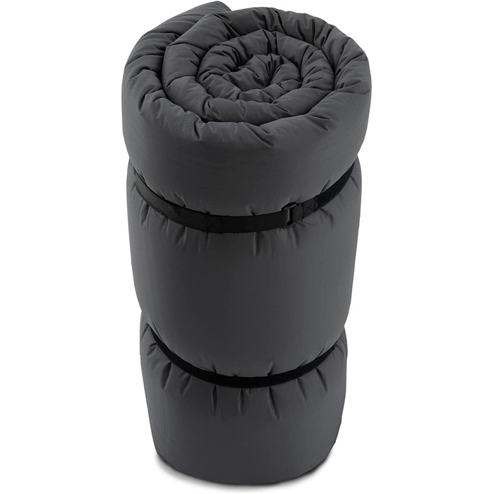 Qeedo Cloudmat Double L самонадувний люкс матрац 205x120x7,5 см для кемпінгу, ізолон, темно-синій