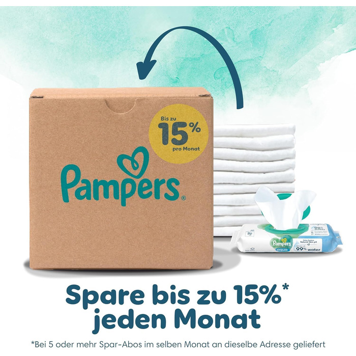 Підгузки Pampers Premium Protection розмір 2 (4-8 кг), 74 шт, подвійний захист від протікань