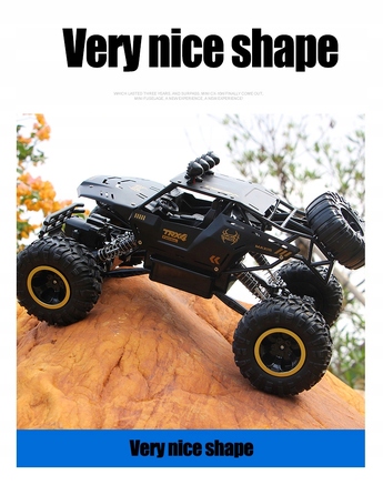 Радіокерований позашляховик 4WD 1:12, металевий, з LED-підсвіткою