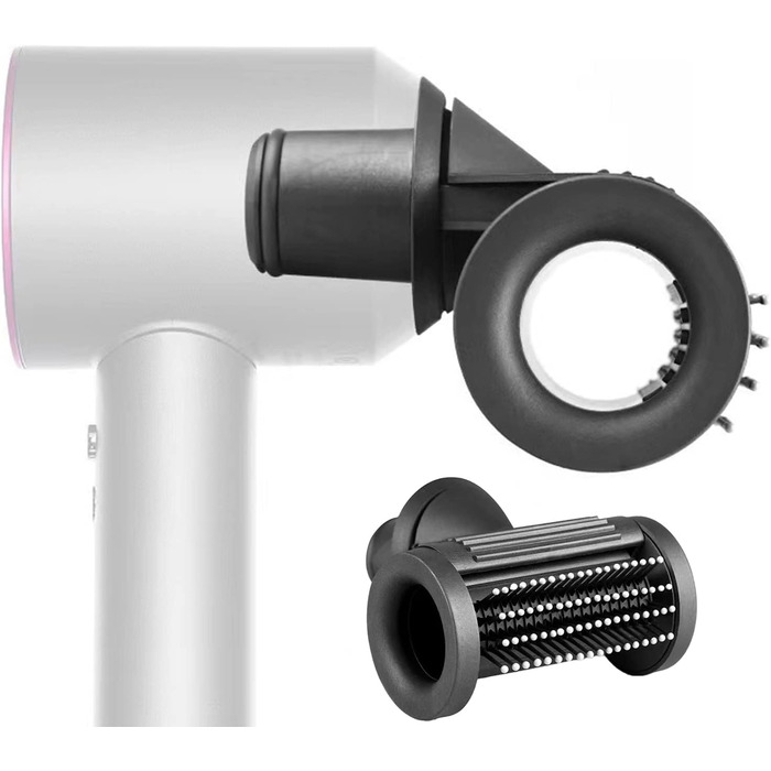 Дифузор-насадка для Dyson Airwrap, м'який повітряний дифузор-концентратор для стайлінгу, насадка для випрямлення, аксесуар для фена Dyson Supersonic, 2 режими для гладкого та об'ємного укладання (1 насадка)