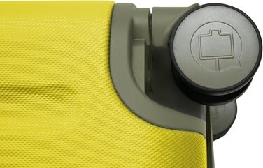 Набір валіз HAUPTSTADTKOFFER Spree (S, M, L) з TSA-замком - 3 валізи для подорожей (лимонний колір)