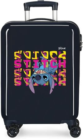 Дитяча валіза Disney Stitch для ручної поклажі, кабінний чемодан, міцний пластик
