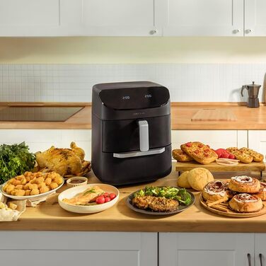 Аерофритюрниця, духовка та гриль Cecotec Cecofry FoodCourt 11000 Connected 11 л, 1850 Вт, 3-в-1, 8 програм, керування через Wi-Fi та додаток, 40-230°C